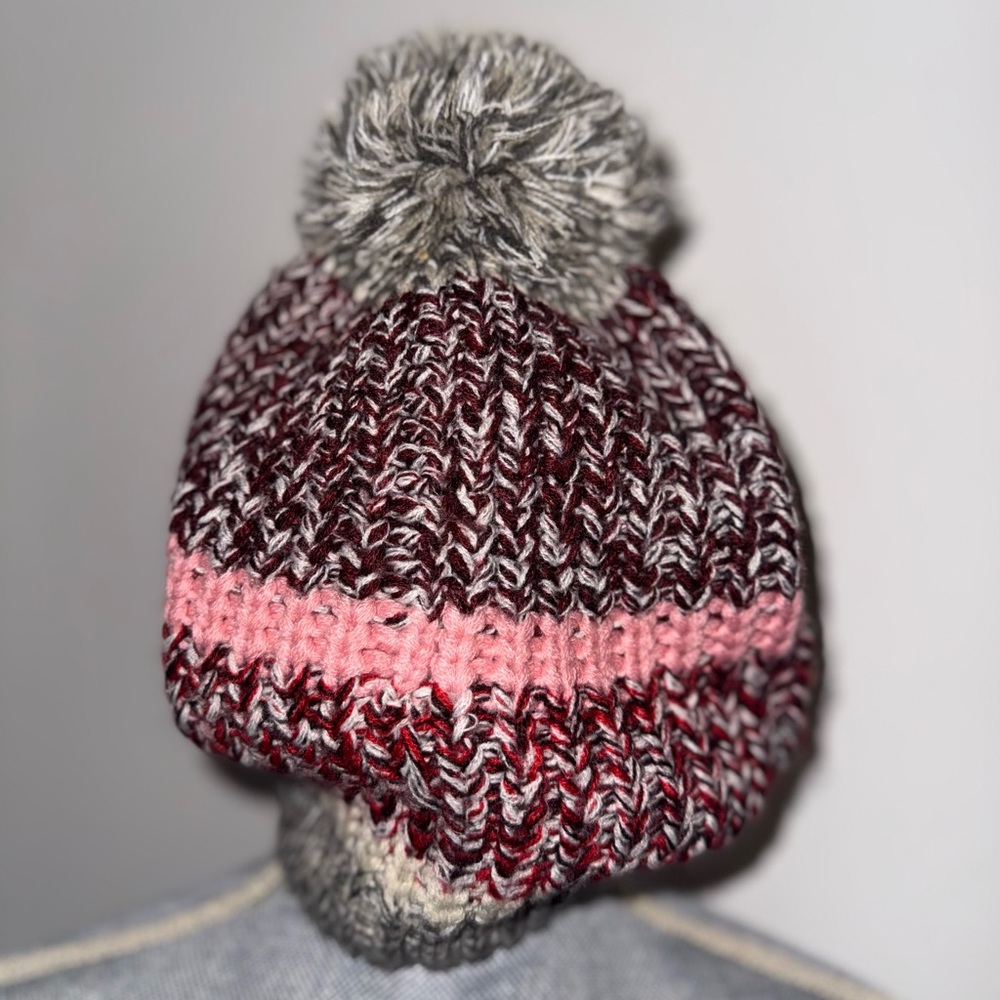 Aerie Knit Beanie with Pom-Pom